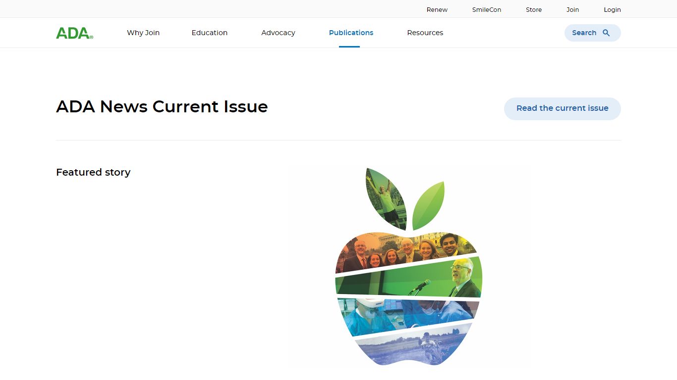 ADA News Current Issue - American Dental Association